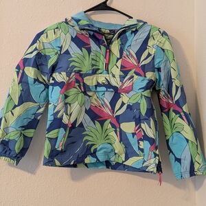 Vineyard Vines Tropical Leaf Print Jacket